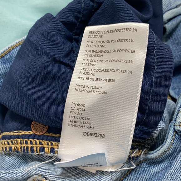 We The Free highrise jeggins skinny raw hem size 28 - Picture 10 of 16